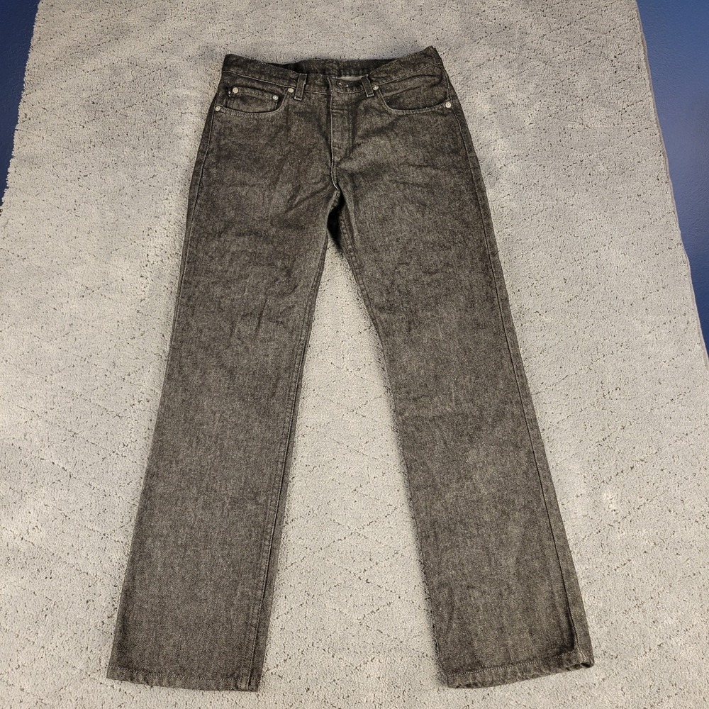 VTG Ralph Lauren Jeans Womens‎ 12 Black 67 Bootcut Relaxed High Rise Denim